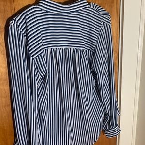 Long sleeve button blouse